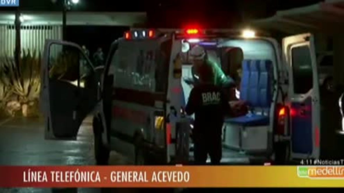 Colombia: Injured arrive at La Ceja hospital after 76 killed in plane crash