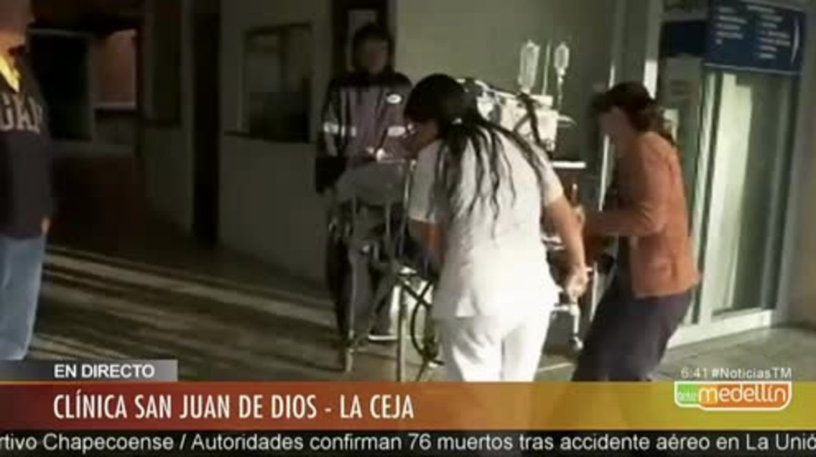 Colombia: Sixth plane crash survivor arrives at hospital after late discovery