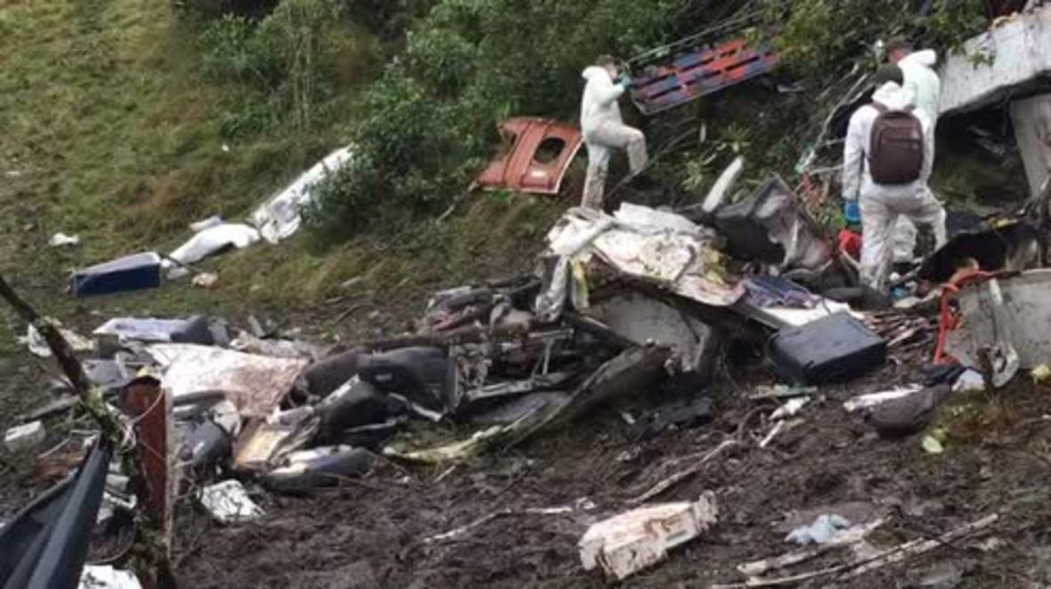 Colombia: Search operation continues at plane crash site