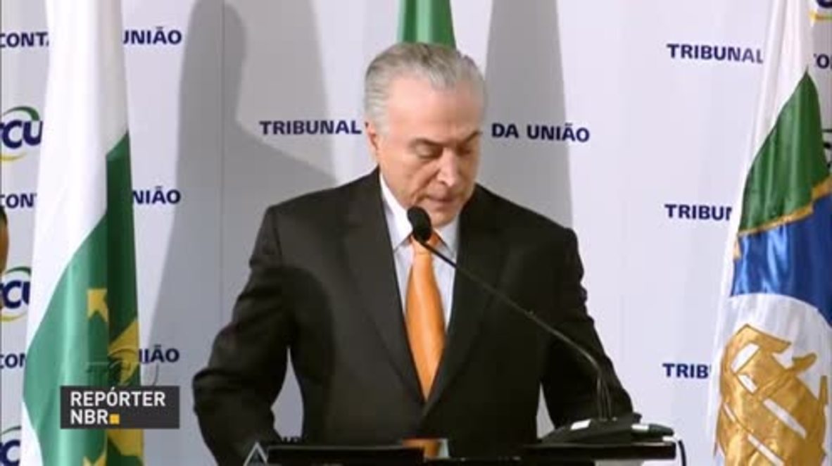 Brazil: President Temer offers condolences after plane crash in Colombia
