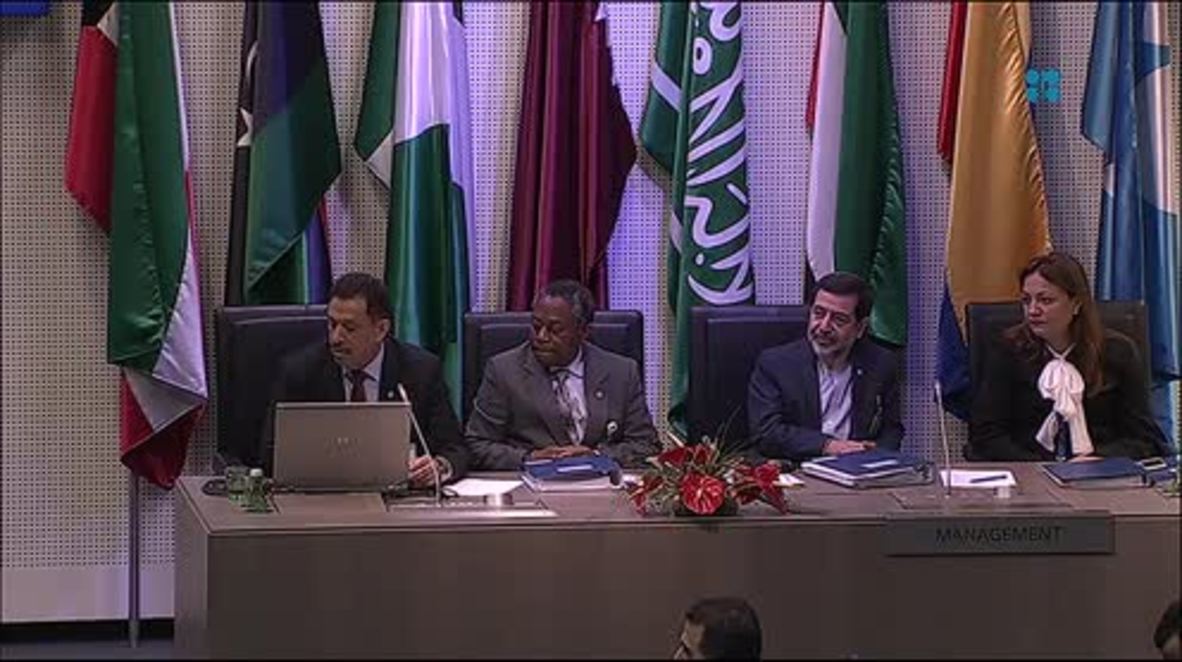 Austria: 171st OPEC ministerial meeting commences in Vienna