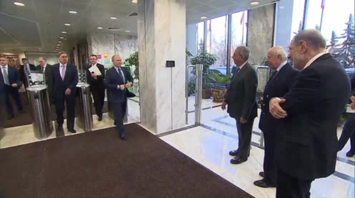 Russia: Putin meets with ex-NATO chief Solana at the ‘Primakov Readings’