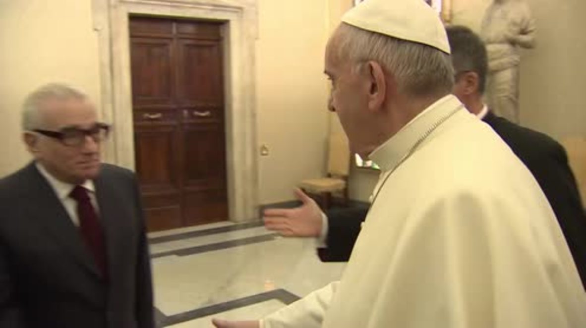 Holy See: Scorsese meets Pope Francis 30 years after row with Catholic Church