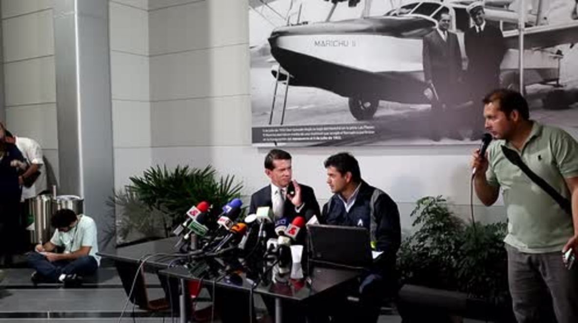 Colombia: Civil Aviation authorities reveal initial plane crash findings to press