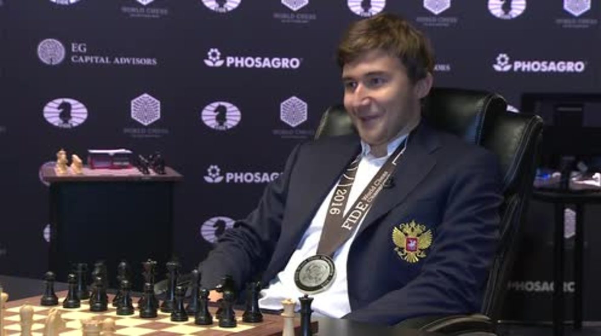 USA: Karjakin states plans to 'return the chess crown to Russia' in RT interview *EXCLUSIVE* *PARTNER CONTENT*