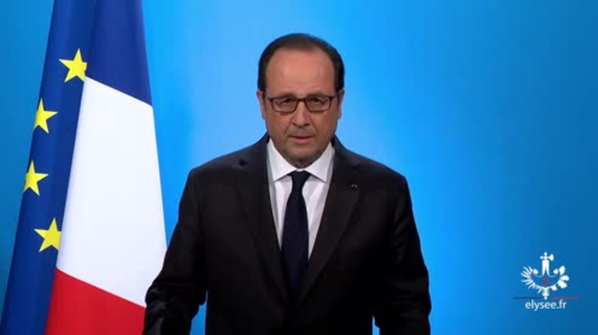 France: Hollande says he will not run for a second term in office