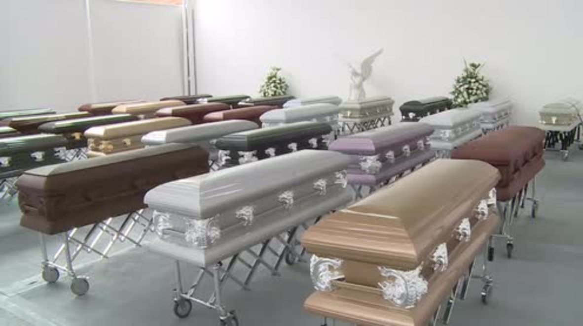 Colombia: Coffins of Chapecoense footballers laid side-by-side in funeral home