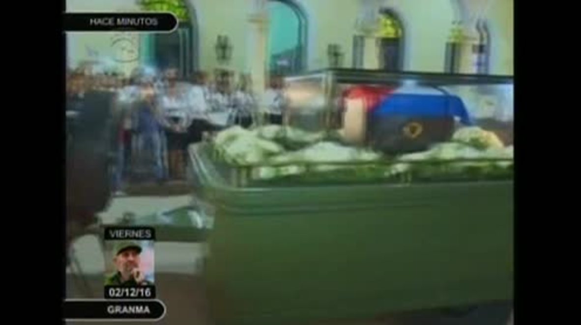 Cuba: People line streets of Bayamo to witness journey of Castro's ashes