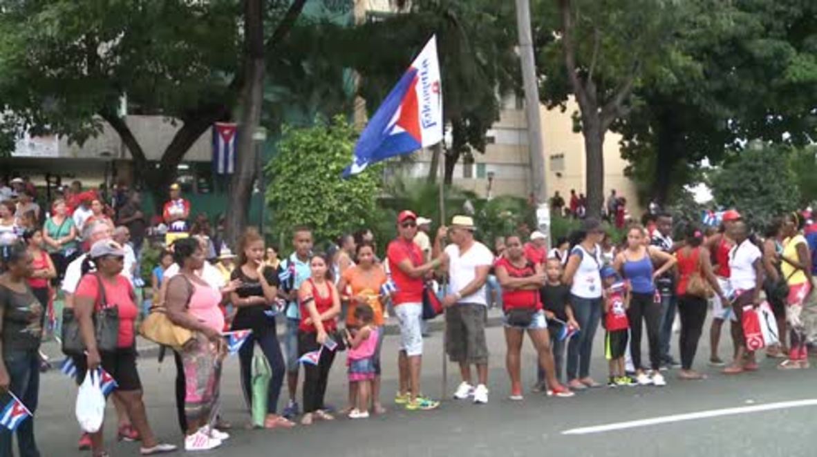 Cuba: Castro's ashes arrive at final destination in Santiago de Cuba