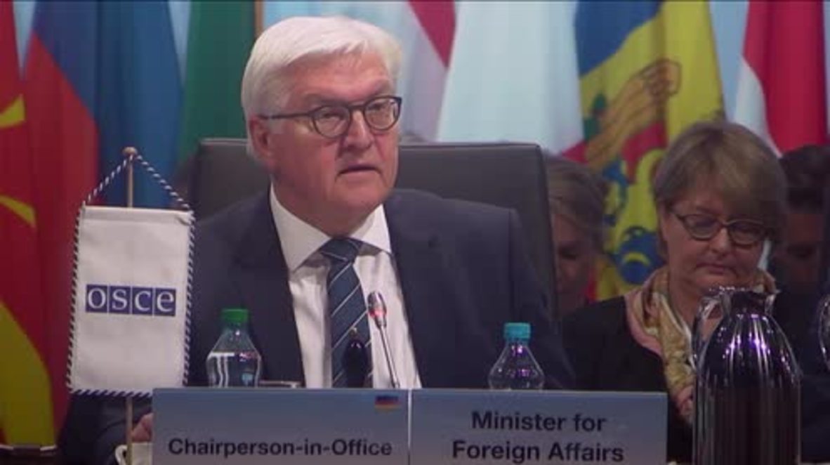 Germany: Tensions run high over Ukraine in opening OSCE Ministerial session