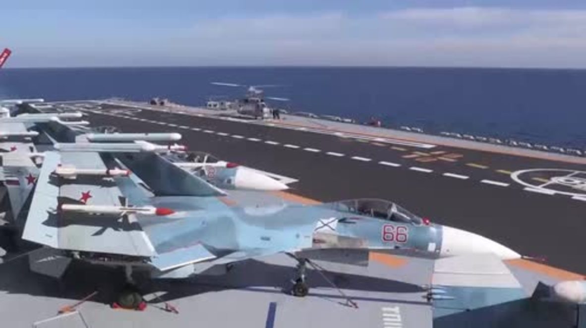 Syria: 'Hero of Russia' Matkovski talks military life aboard the Admiral Kuznetsov