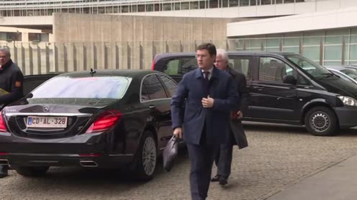 Belgium: Energy Minister Novak arrives for Russia-Ukraine-EU gas talks