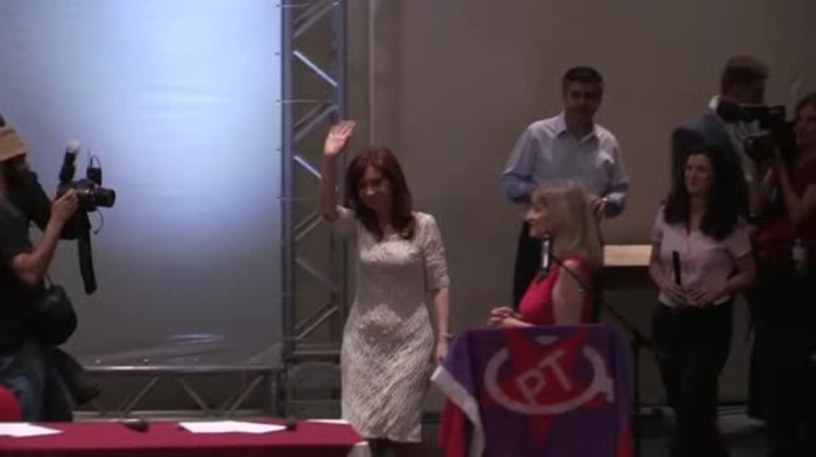 Brazil: Rousseff and Kirchner join forces at rally in Sao Paulo