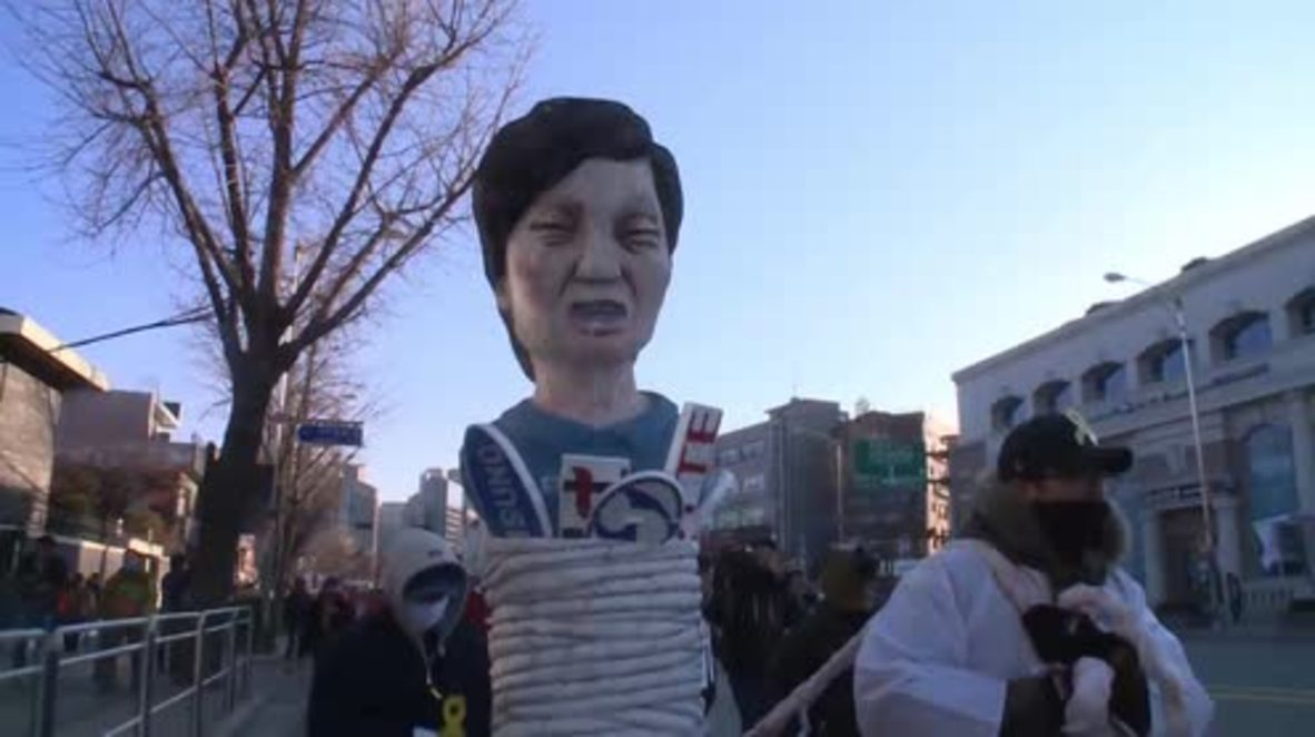 South Korea: Protester call for arrest of impeached President Park