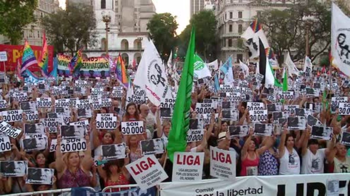 Argentina: Thousands march for release of Milagro Sala on International Human Rights Day