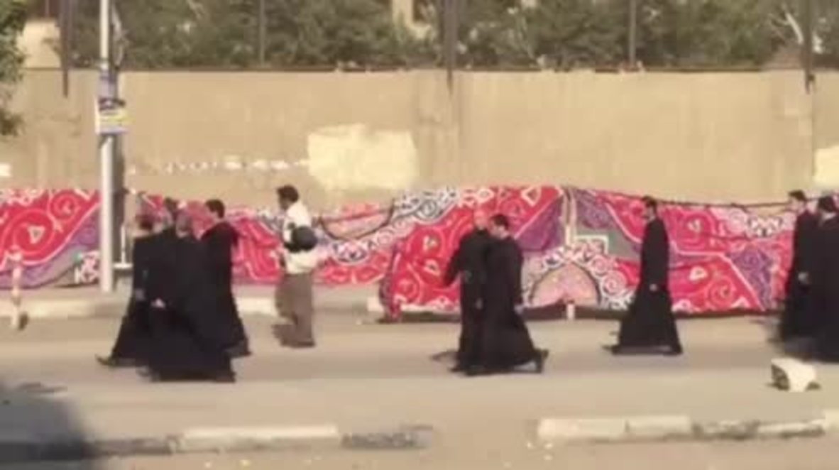 Egypt: Funeral service held for victims of Cairo Coptic church bombing