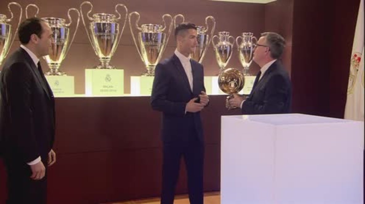 France: Ronaldo champions Ballon d'Or award for fourth time