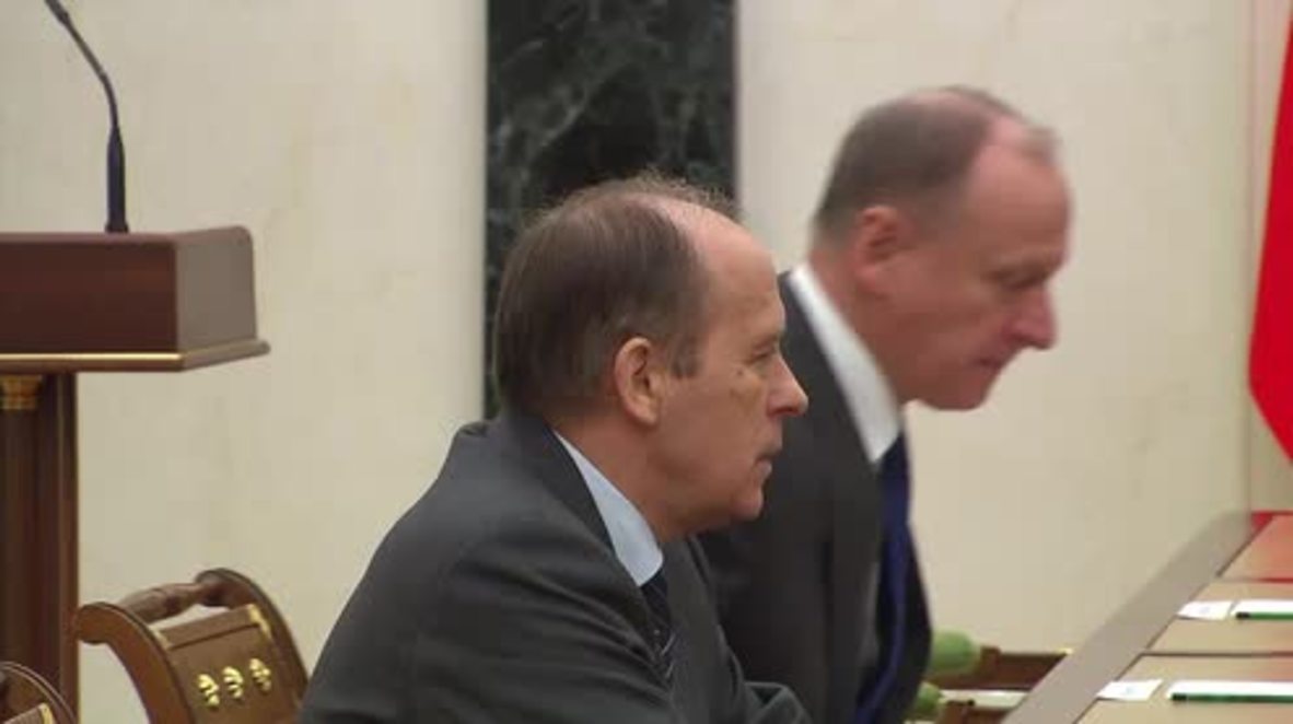 Russia: Putin discusses militant assault on Palmyra with Russian Security Council