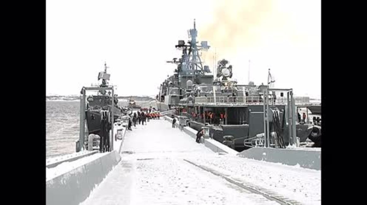 Russia: Vice-Admiral Kulakov returns to port after aiding distressed Ukrainian fishermen