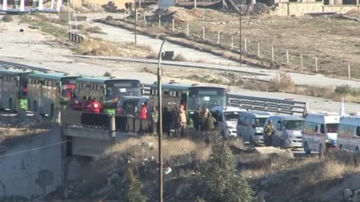 Syria: Thousands of civilians and militants evacuated from Aleppo's Salahdeen district