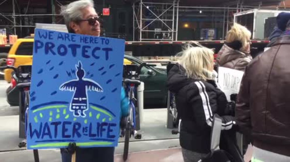 USA: DAPL protesters target Citibank funding for pipeline in NYC