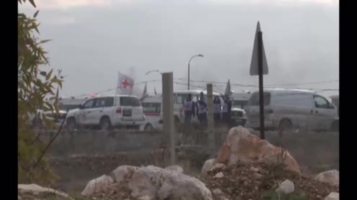 Syria: Buses ready for early morning evacuations from Salaheddin corridor