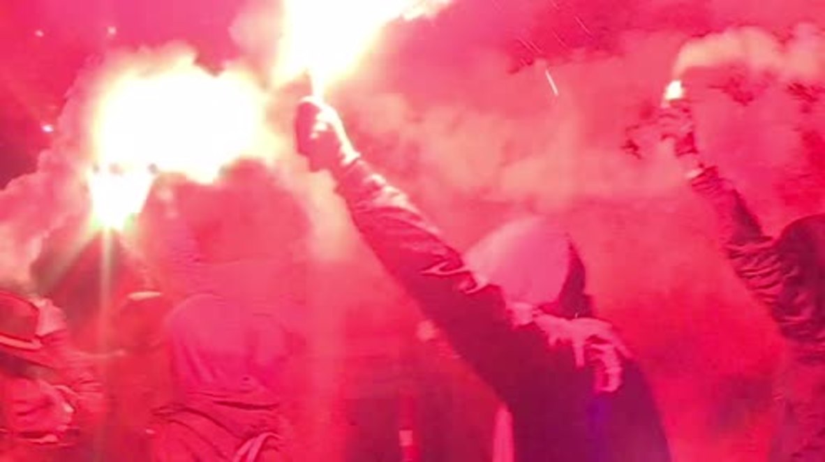 Denmark: Protesters march against police brutality in Copenhagen