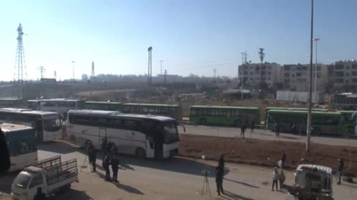 Syria: Evacuation continues in last militant-held district in east Aleppo