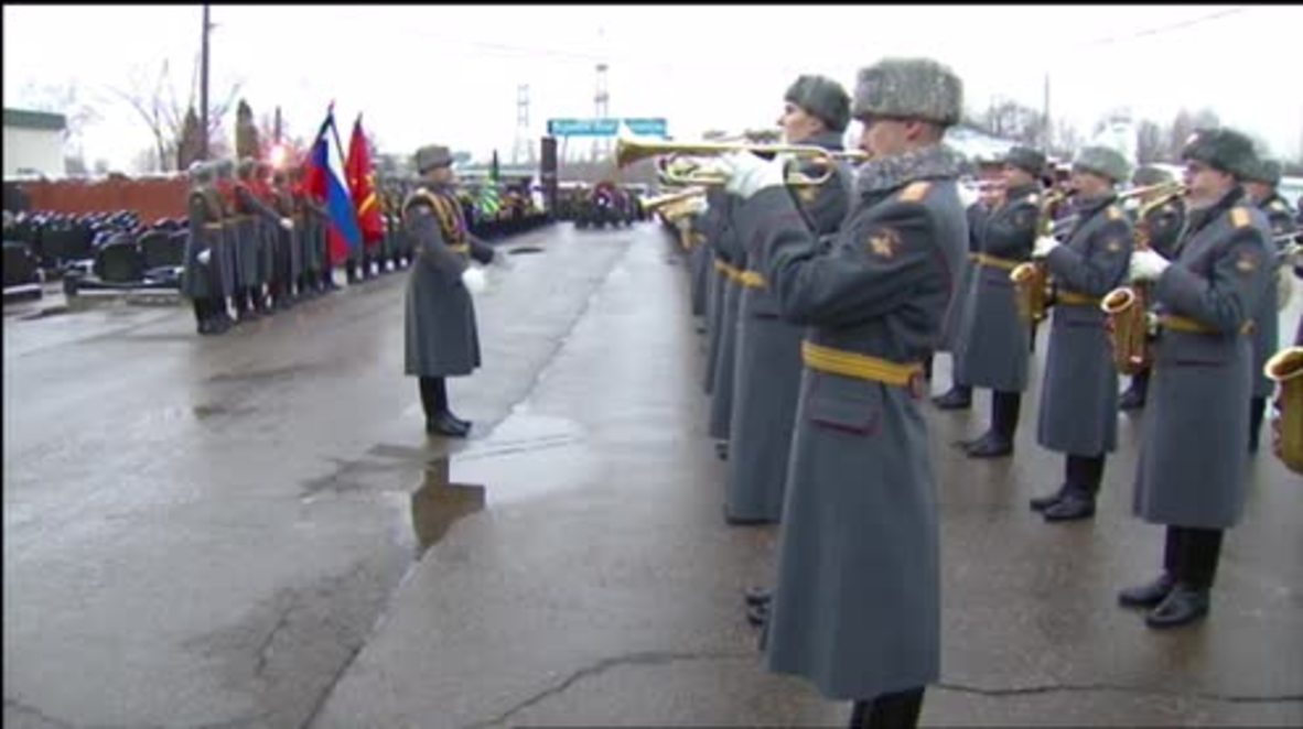 Russia: Ambassador Andrei Karlov buried with military honours at Khimki cemetery