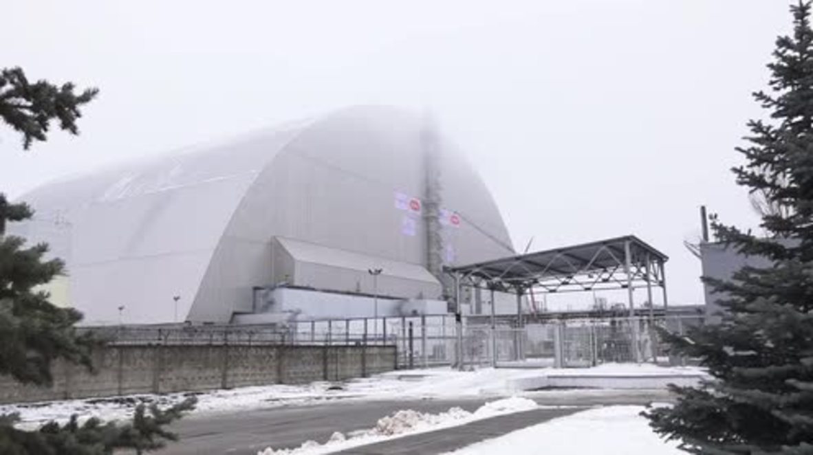 Ukraine: New Safe Confinement sarcophagus covers Chernobyl nuclear reactor