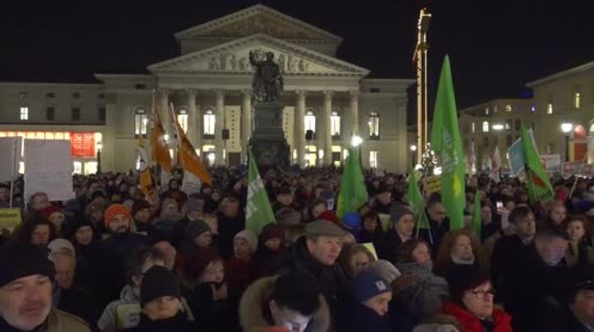 Germany: Thousands rally in solidarity with refugees following Christmas market attack