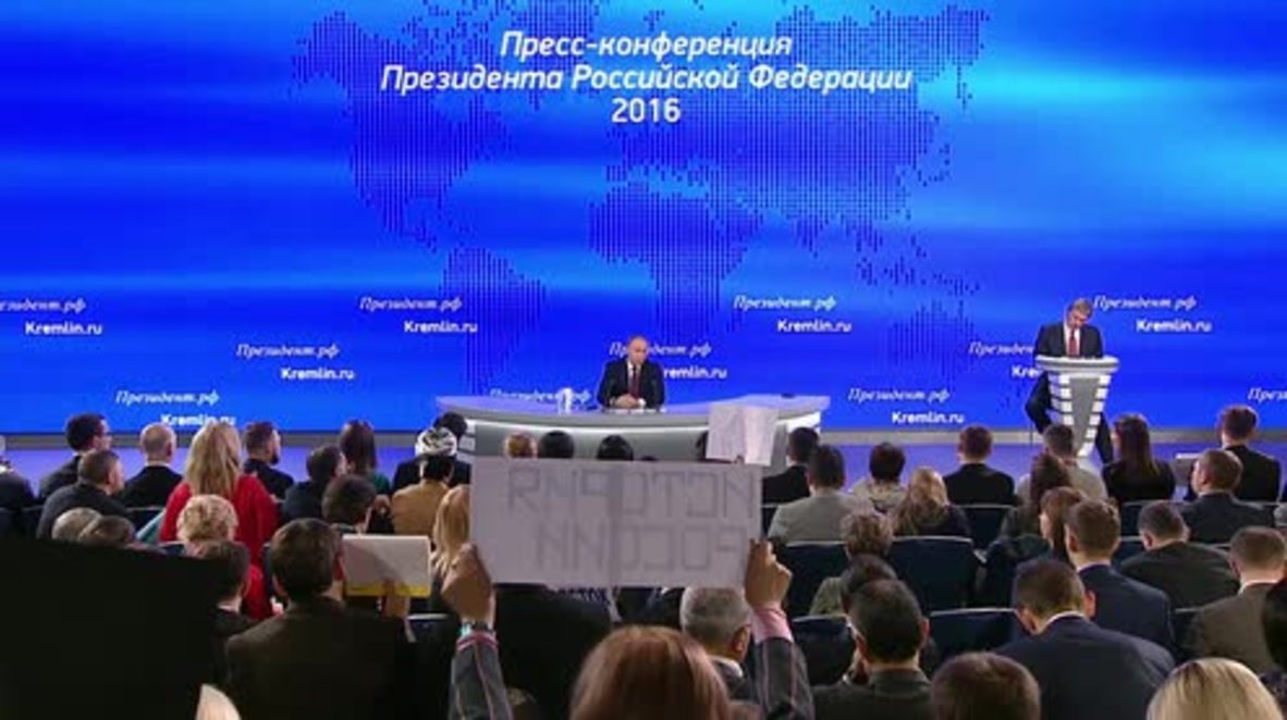 Russia: Putin offers condolences to families of Berlin market victims