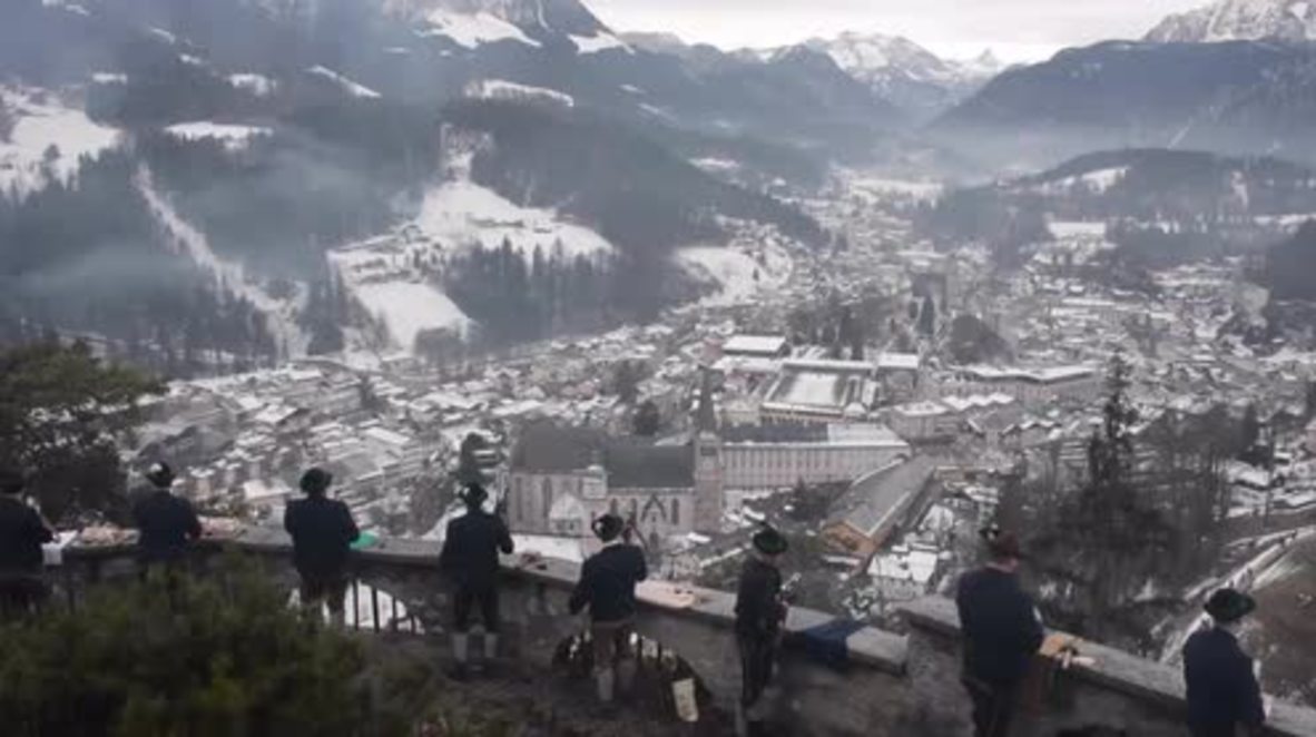 Germany: Bavarians blast demons out of the sky with guns for Christmas tradition