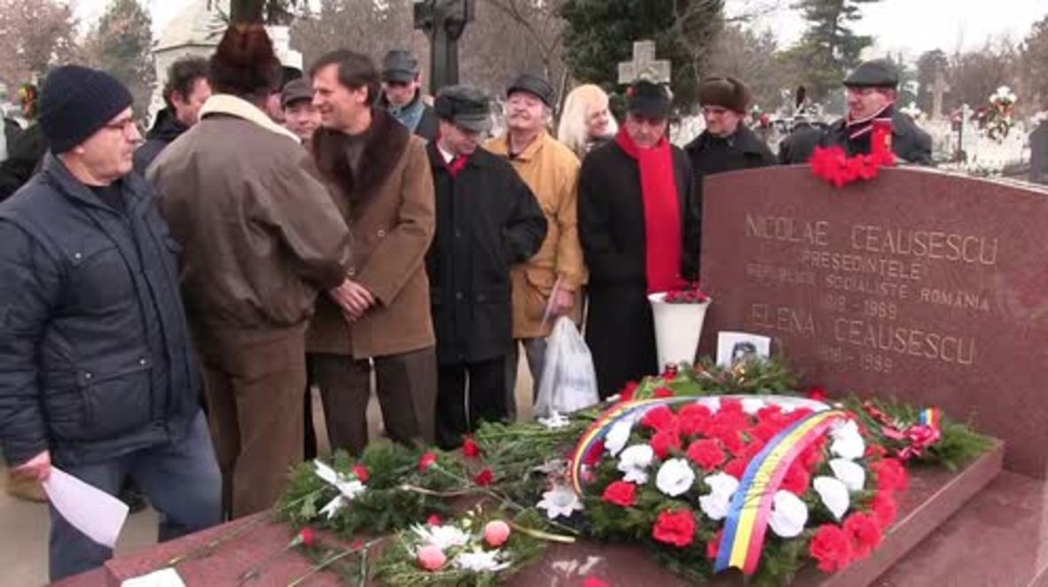 Romania: Communists commemorate 27th anniv. of Ceausescu's execution in Bucharest