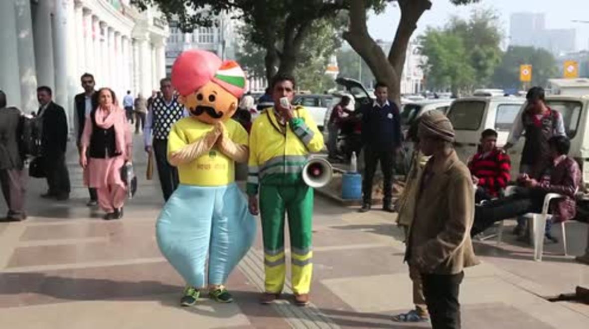 India: Government assigns mascots to fight public defecation