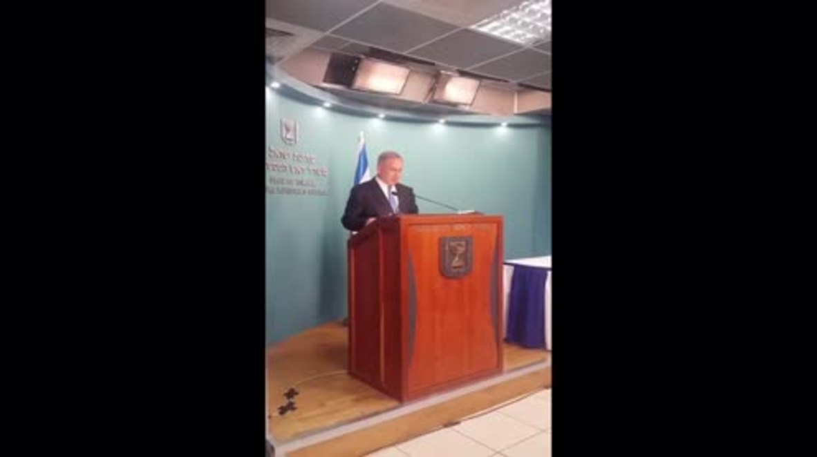 Israel: Kerry has paid 'lip-service to the unremitting campaign of terrorism' - Netanyahu