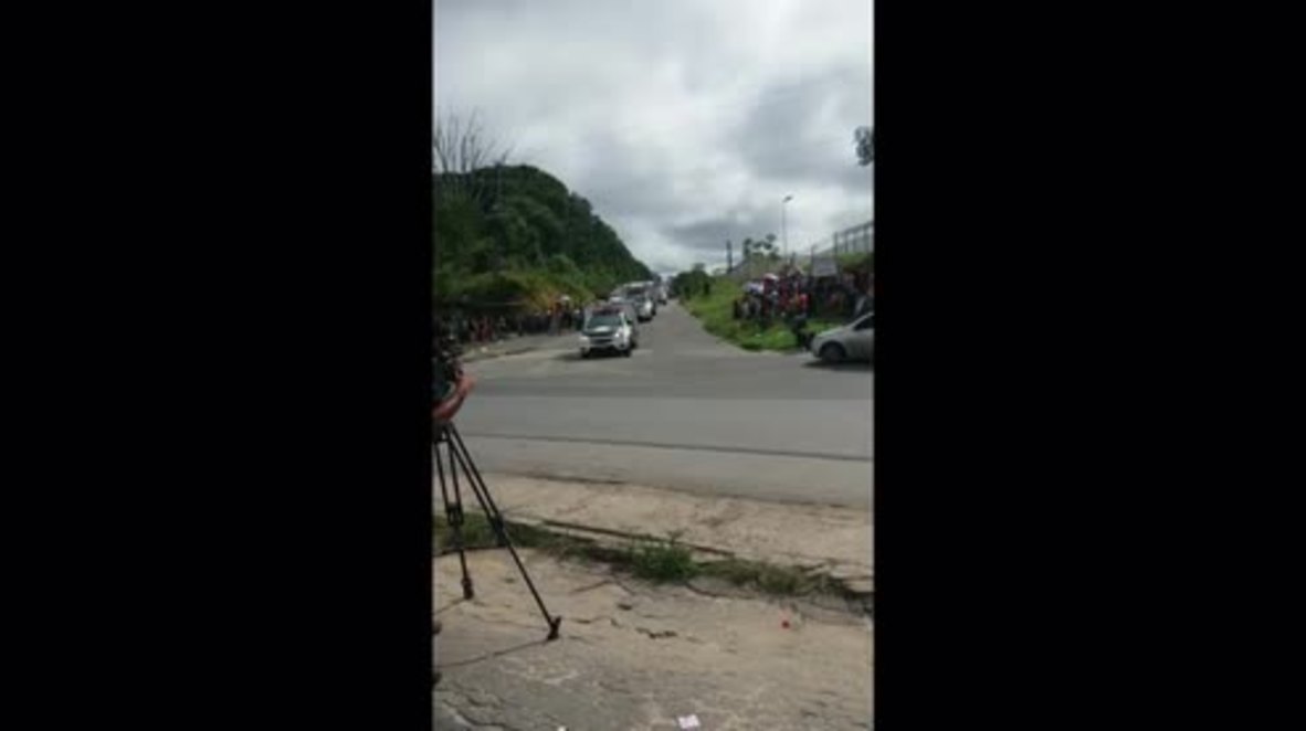 Brazil: Bodies of 56 killed in Manaus prison riot transported to morgue