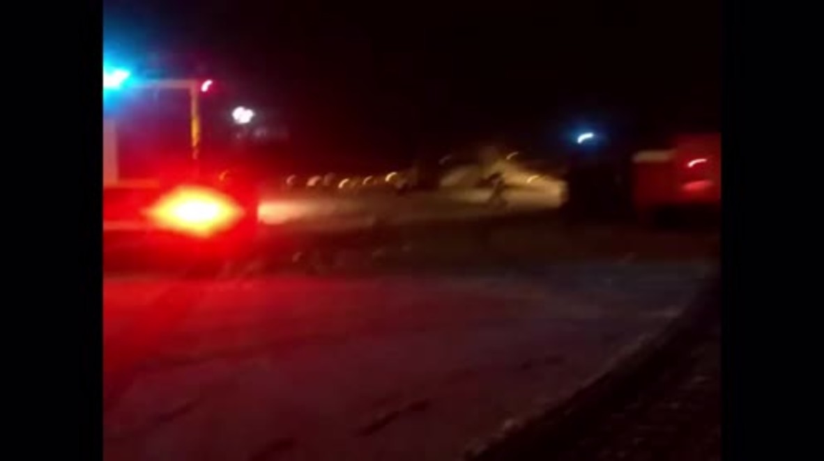 Russia: Airplane skids off runway in Kaliningrad