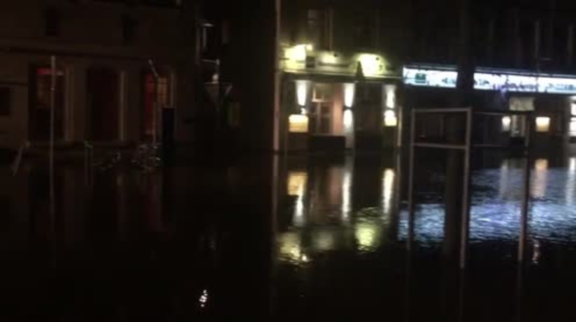 Germany: Baltic Sea towns flooded after strongest storm in over a decade