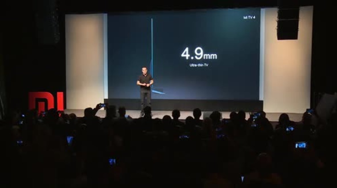 USA: Thinnest TV ever - Xiaomi's Mi TV 4 launched at CES electronics fair