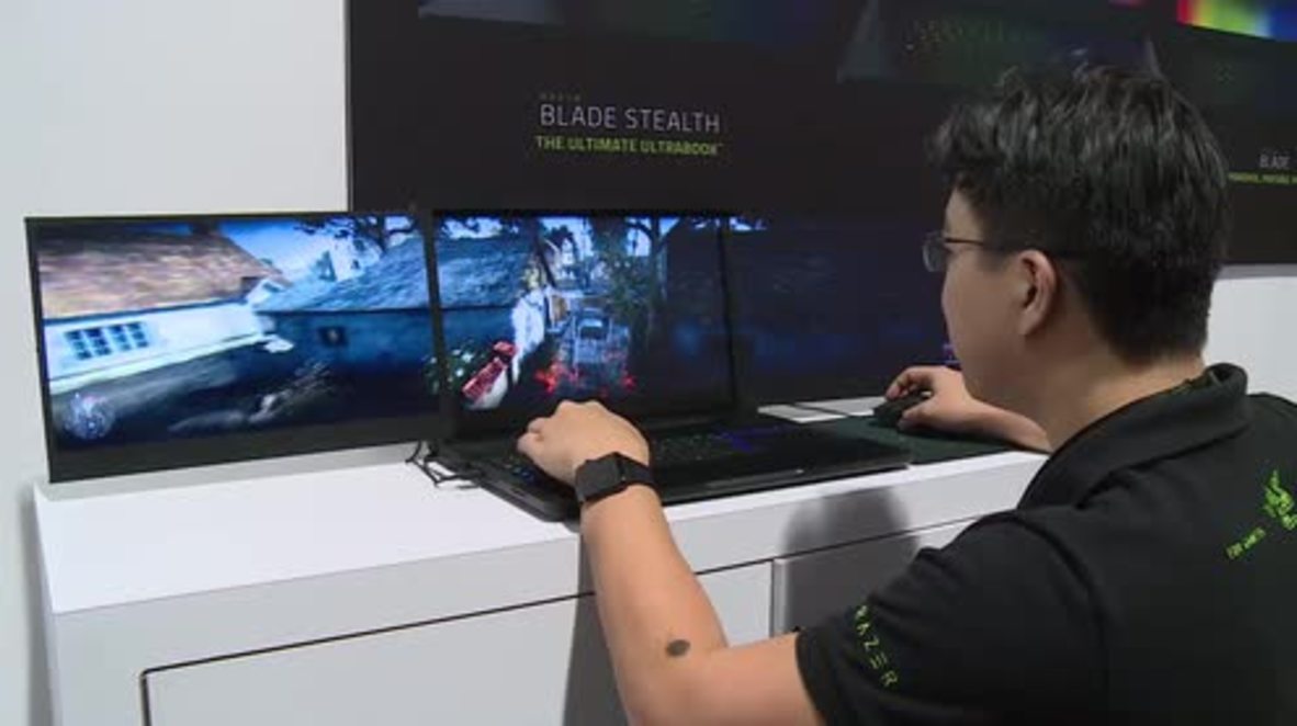 USA: Gamers' brains implode as Razer drops Project Valerie – its THREE-screen laptop