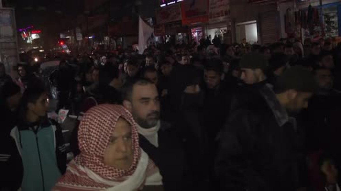 State of Palestine: Hamas supporters rally in solidarity with Jerusalem truck attacker