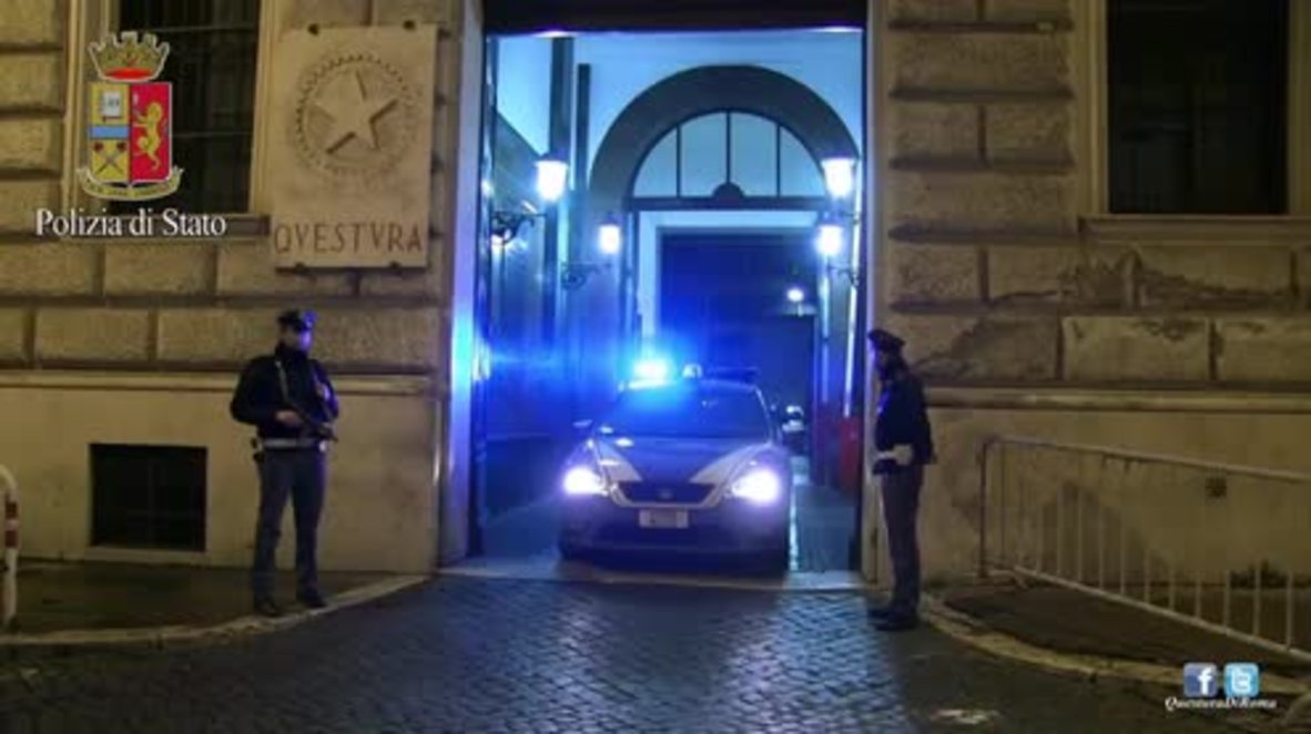 Italy: Police arrest suspect in anti-terror raids