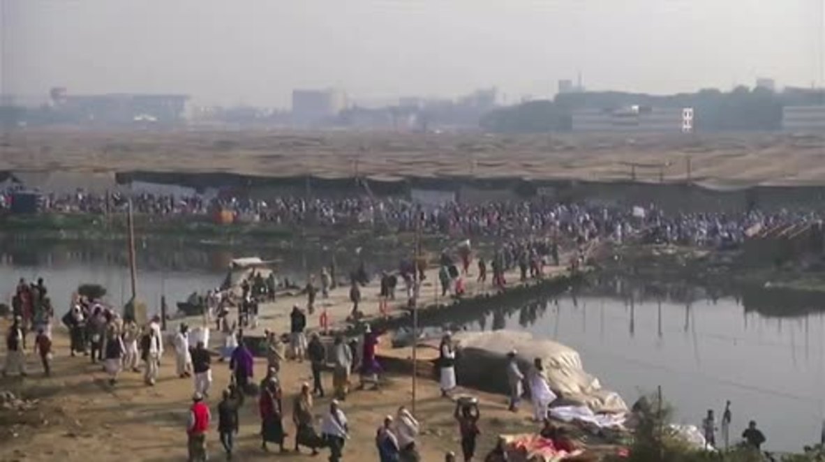 Bangladesh: Millions attend Muslims Bishwa Ijtema festival at Tongi