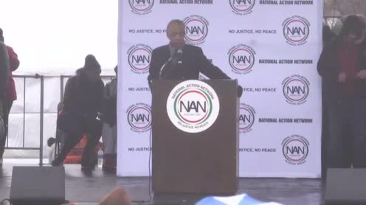 USA: 'We won't be Trumped' - Al Sharpton at DC rally