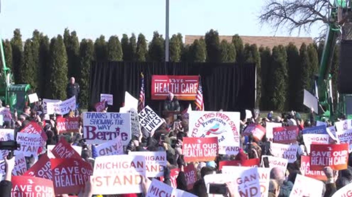 USA: Sanders leads rally of thousands against Republican health policy