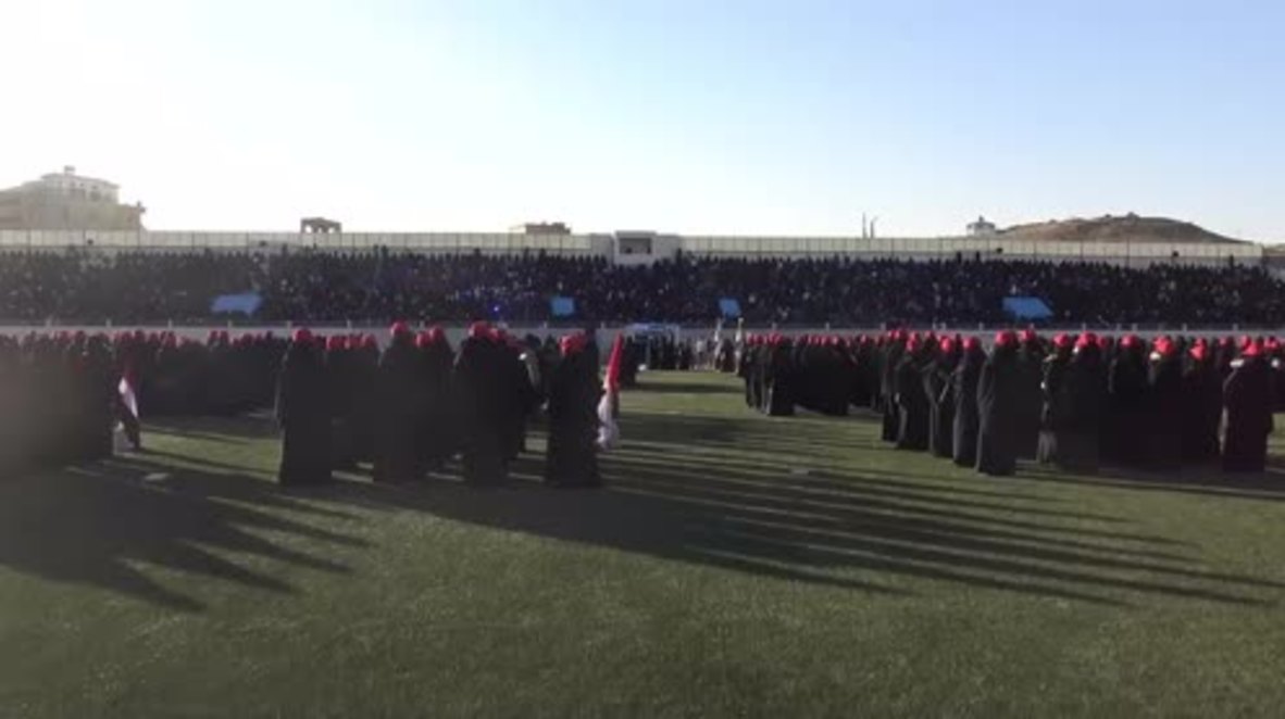 Yemen: Mass all-woman Houthi rally held in Sanaa