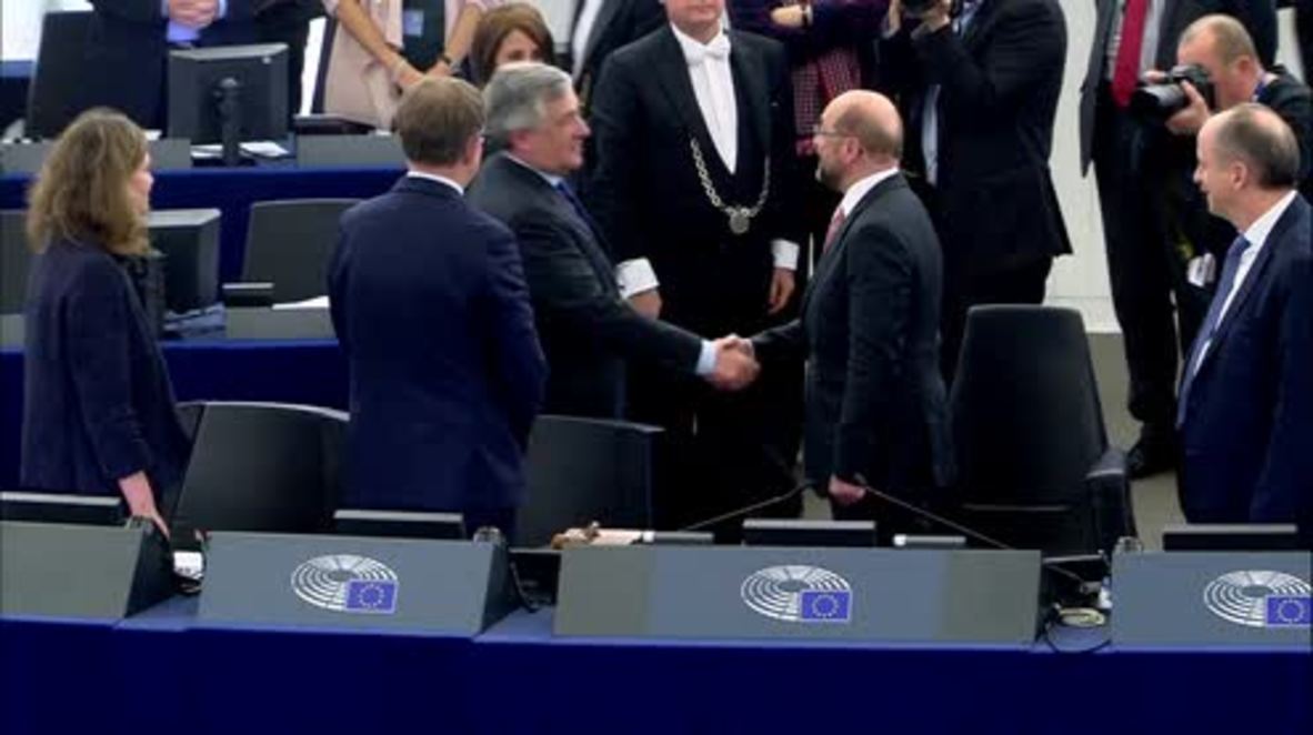 France: New European Parliament chief Tajani dedicates victory to Italian earthquake victims