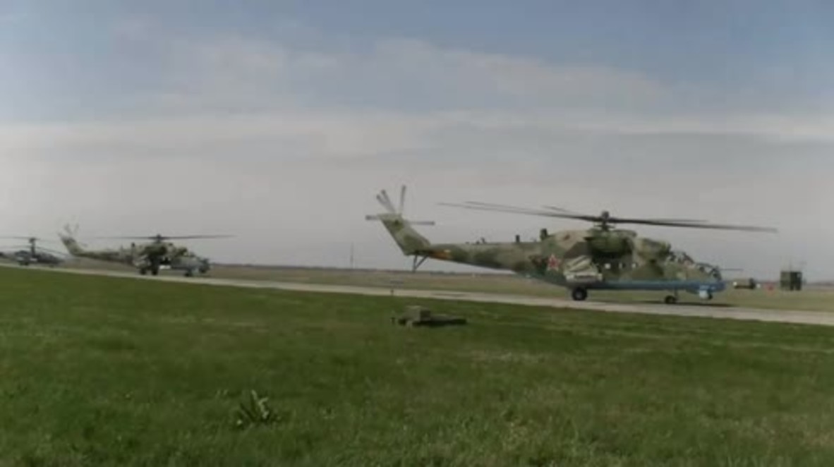 Russia: First aviation drills of 2017 kick off in Krasnodar