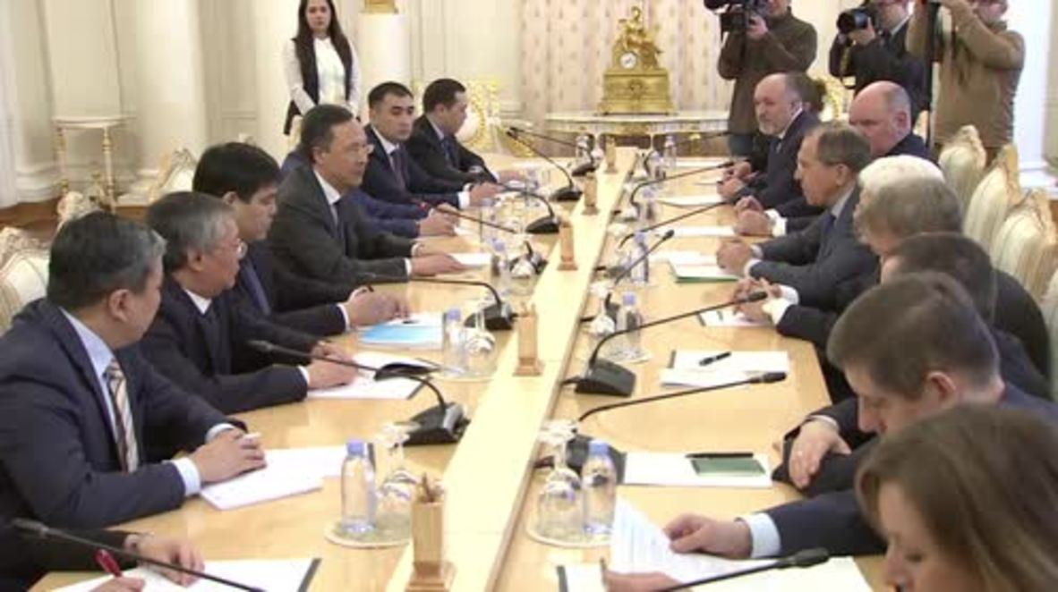 Russia: Lavrov and Kazakh FM discuss final preparations for Astana peace talks